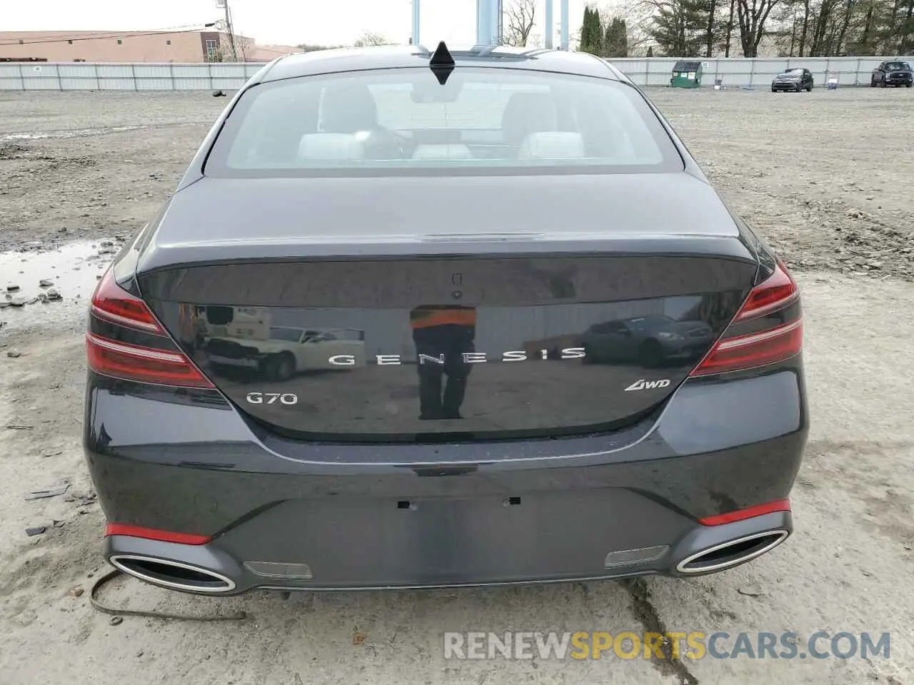 6 Фотография поврежденного автомобиля KMTG34SC0RU136639 GENESIS G70 BASE 2024