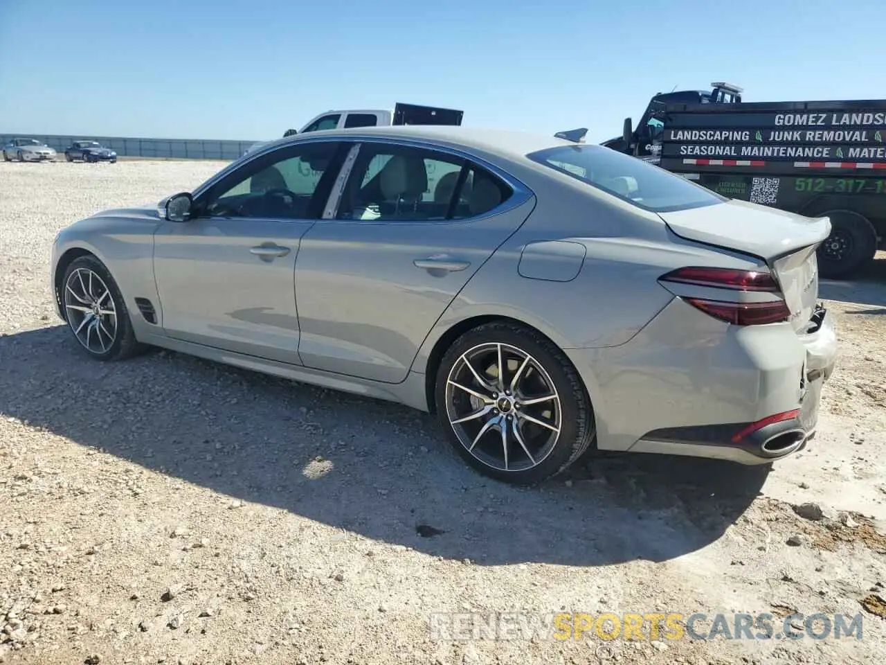 2 Фотография поврежденного автомобиля KMTG34SC5RU142873 GENESIS G70 BASE 2024