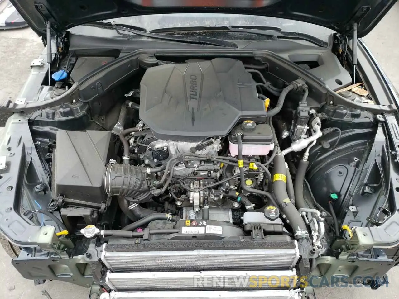 11 Фотография поврежденного автомобиля KMTG34SC7RU140896 GENESIS G70 BASE 2024