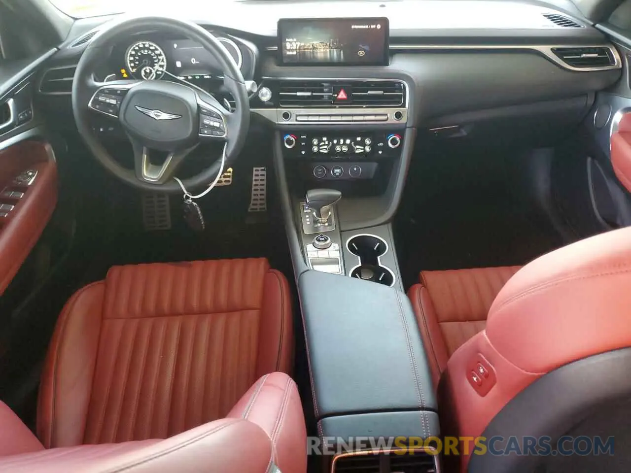 8 Фотография поврежденного автомобиля KMTG34SC8RU136338 GENESIS G70 BASE 2024