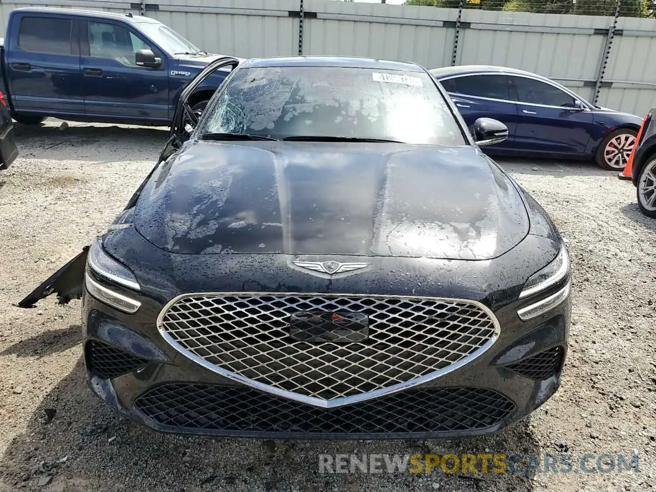 5 Photograph of a damaged car KMTG34SCXRU139029 GENESIS G70 BASE 2024
