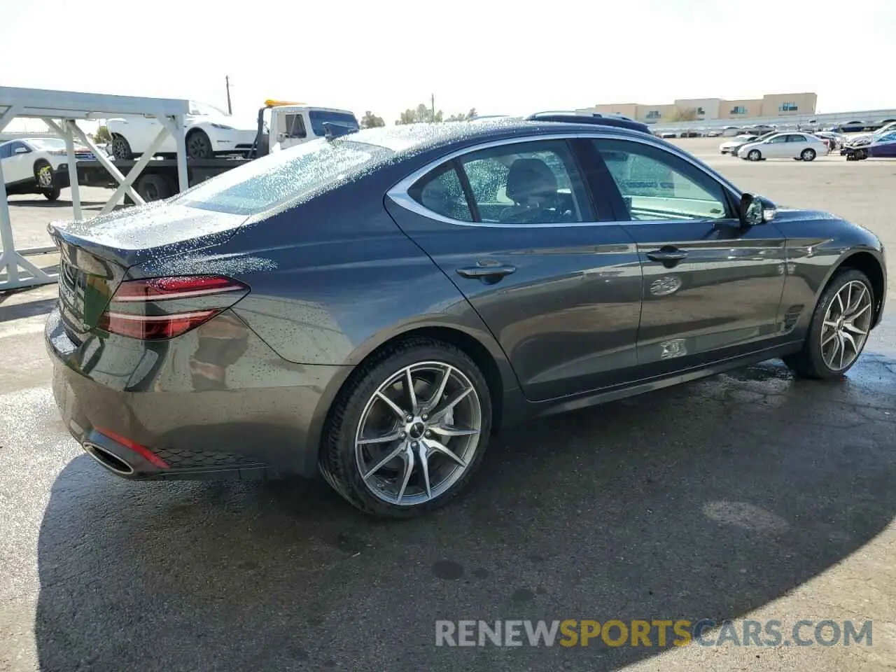 3 Photograph of a damaged car KMTG34SC1SU151883 GENESIS G70 BASE 2025
