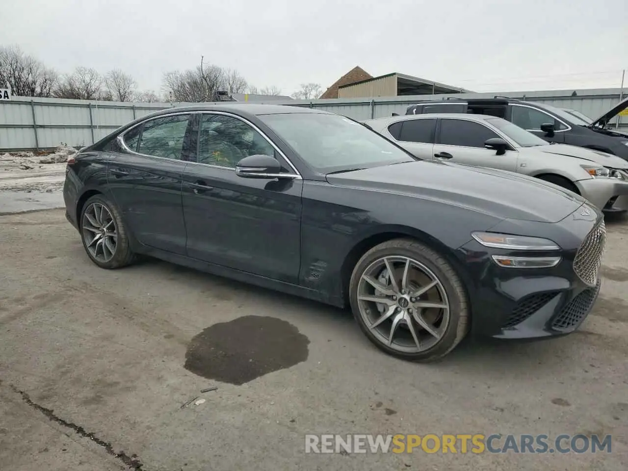 4 Photograph of a damaged car KMTG34SC2SU147650 GENESIS G70 BASE 2025