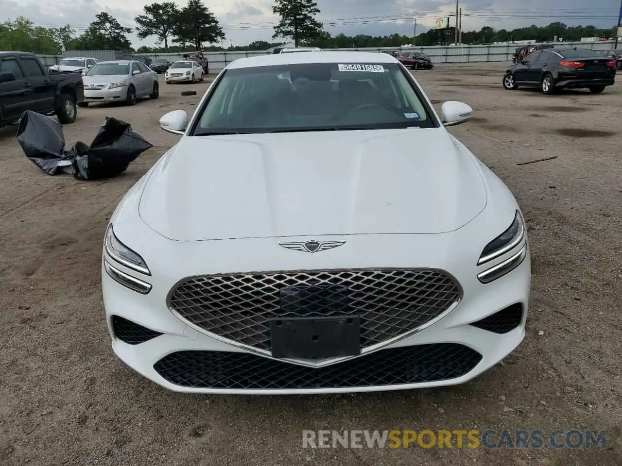 5 Фотография поврежденного автомобиля KMTG34SC2SU151259 GENESIS G70 BASE 2025