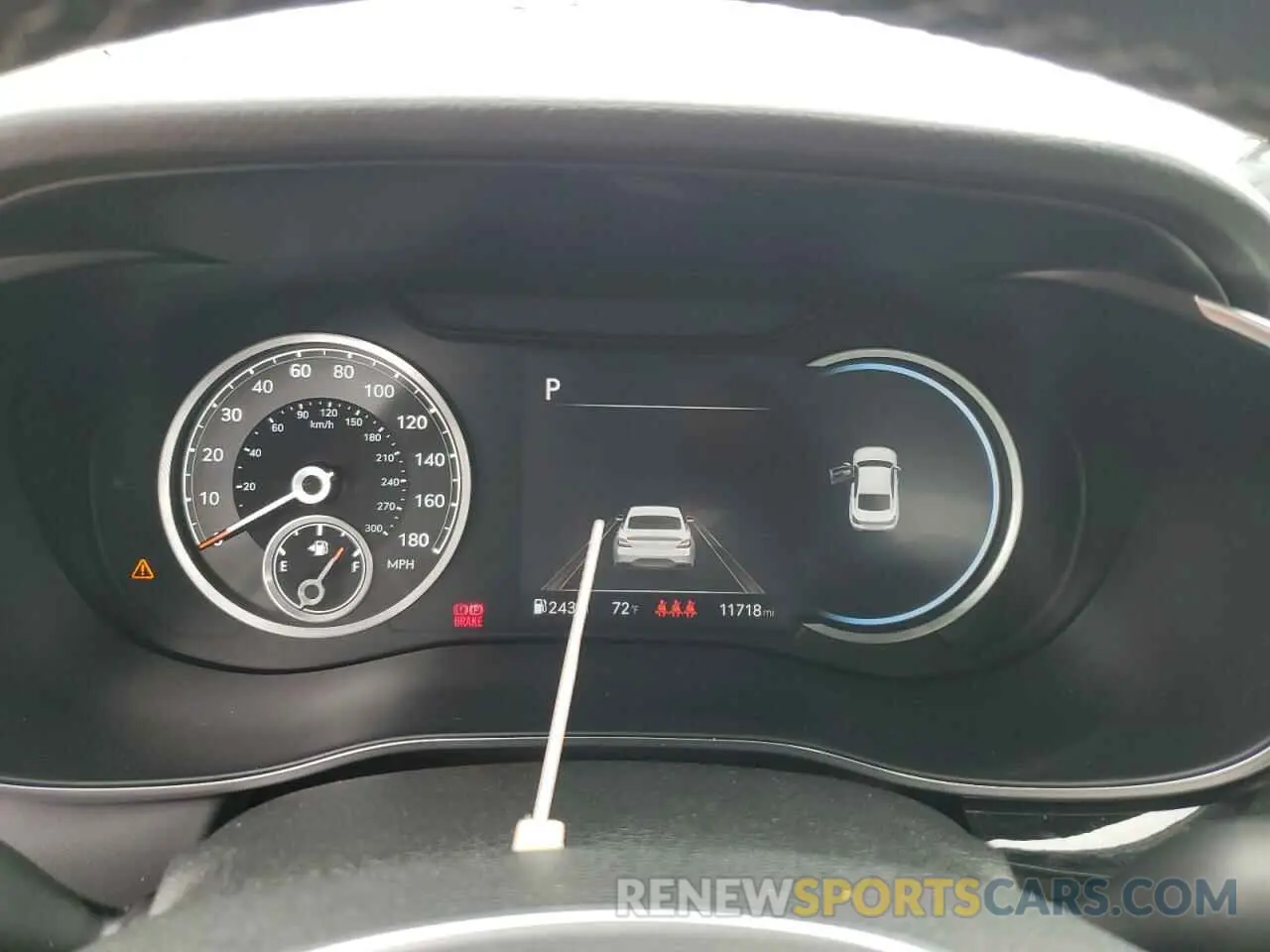 9 Фотография поврежденного автомобиля KMTG34SC2SU151259 GENESIS G70 BASE 2025
