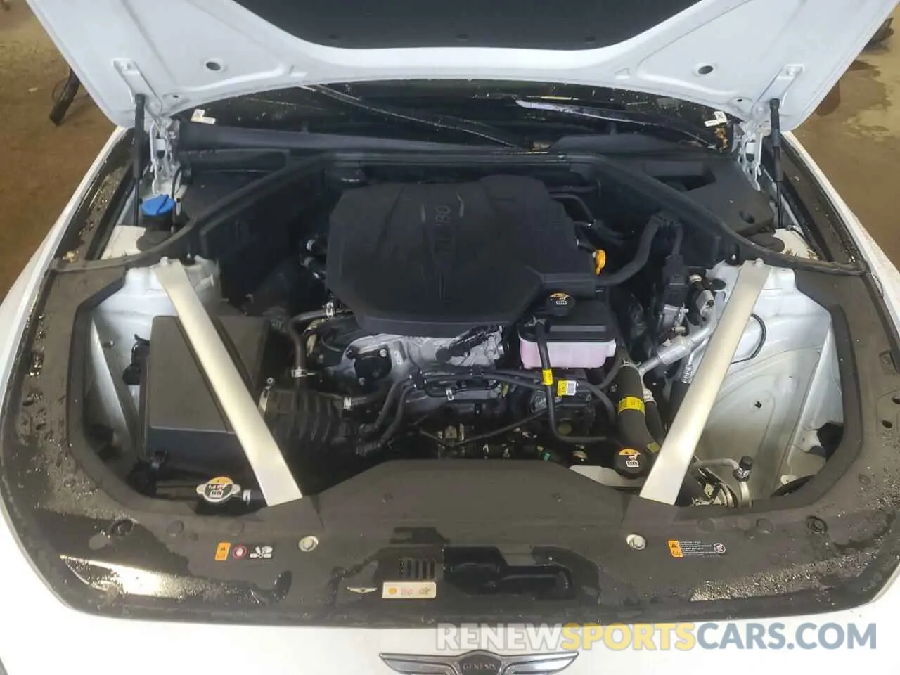 11 Photograph of a damaged car KMTG34SC3SU151206 GENESIS G70 BASE 2025