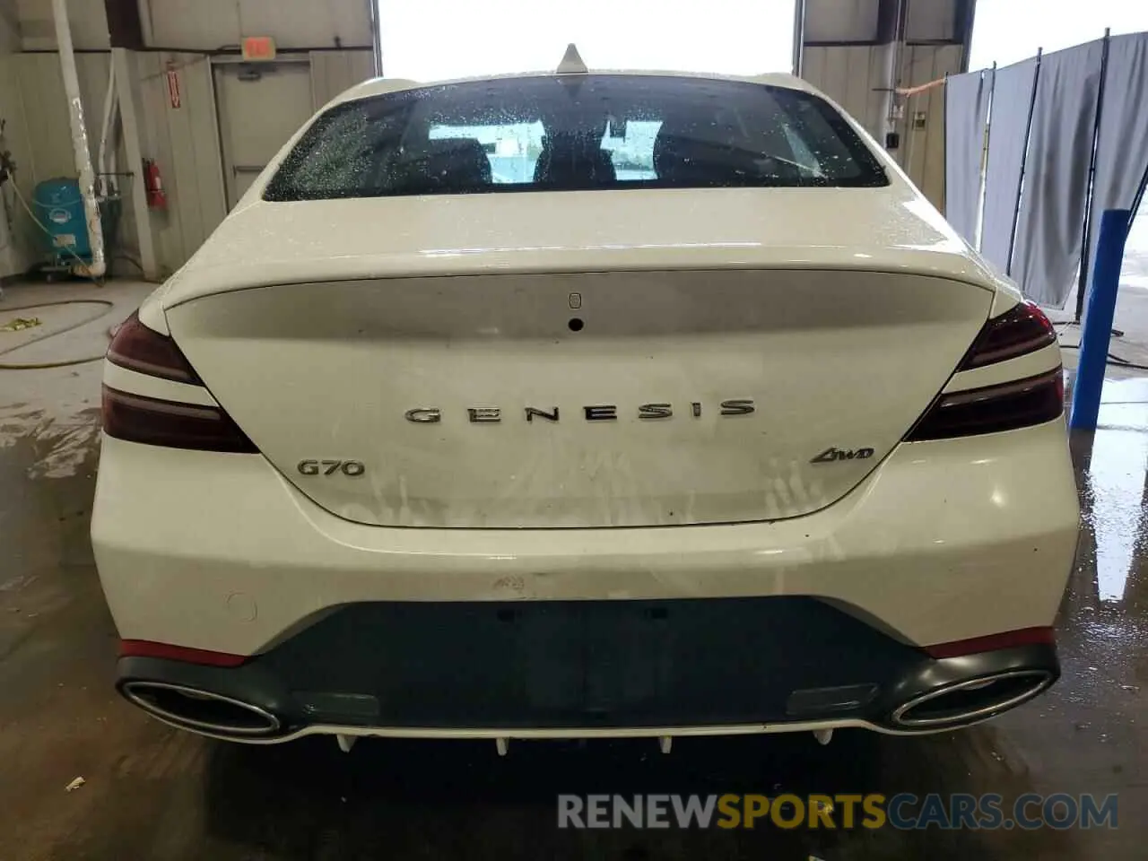 6 Photograph of a damaged car KMTG34SC3SU151206 GENESIS G70 BASE 2025