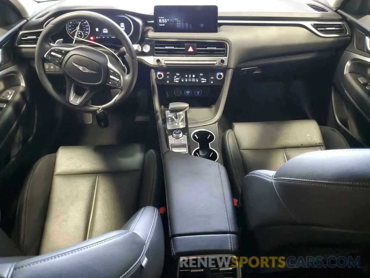 8 Photograph of a damaged car KMTG34SC3SU151206 GENESIS G70 BASE 2025