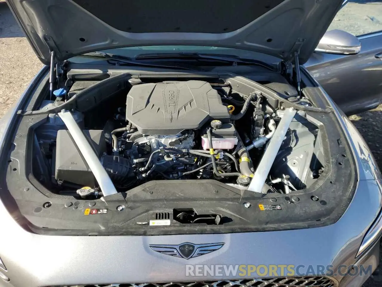 11 Photograph of a damaged car KMTG34SC3SU151822 GENESIS G70 BASE 2025