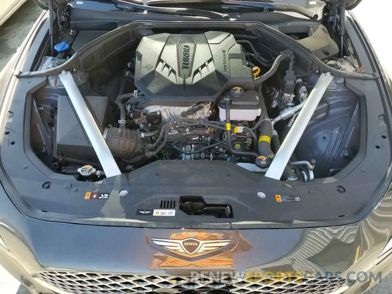 11 Photograph of a damaged car KMTG34SC4SU154731 GENESIS G70 BASE 2025