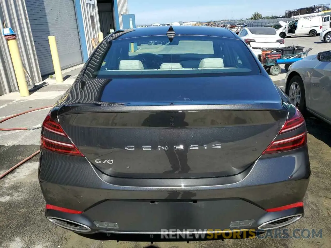 6 Photograph of a damaged car KMTG34SC4SU154731 GENESIS G70 BASE 2025