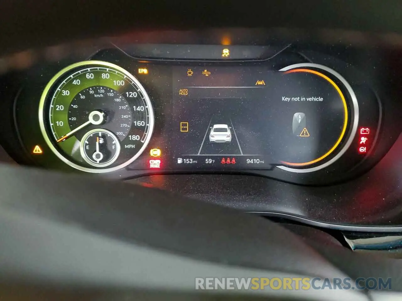9 Photograph of a damaged car KMTG34SC6SU150874 GENESIS G70 BASE 2025