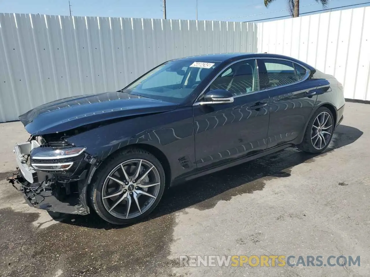 1 Фотография поврежденного автомобиля KMTG34SC6SU154908 GENESIS G70 BASE 2025