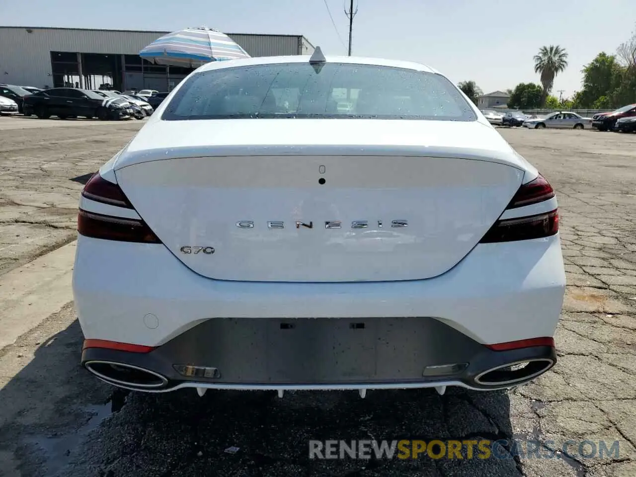 6 Photograph of a damaged car KMTG34SC7SU149426 GENESIS G70 BASE 2025