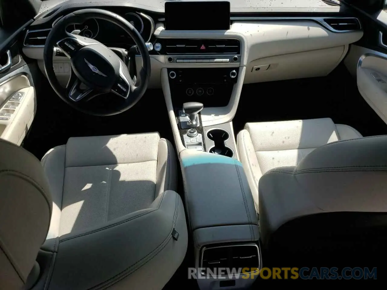 8 Photograph of a damaged car KMTG34SC7SU149426 GENESIS G70 BASE 2025