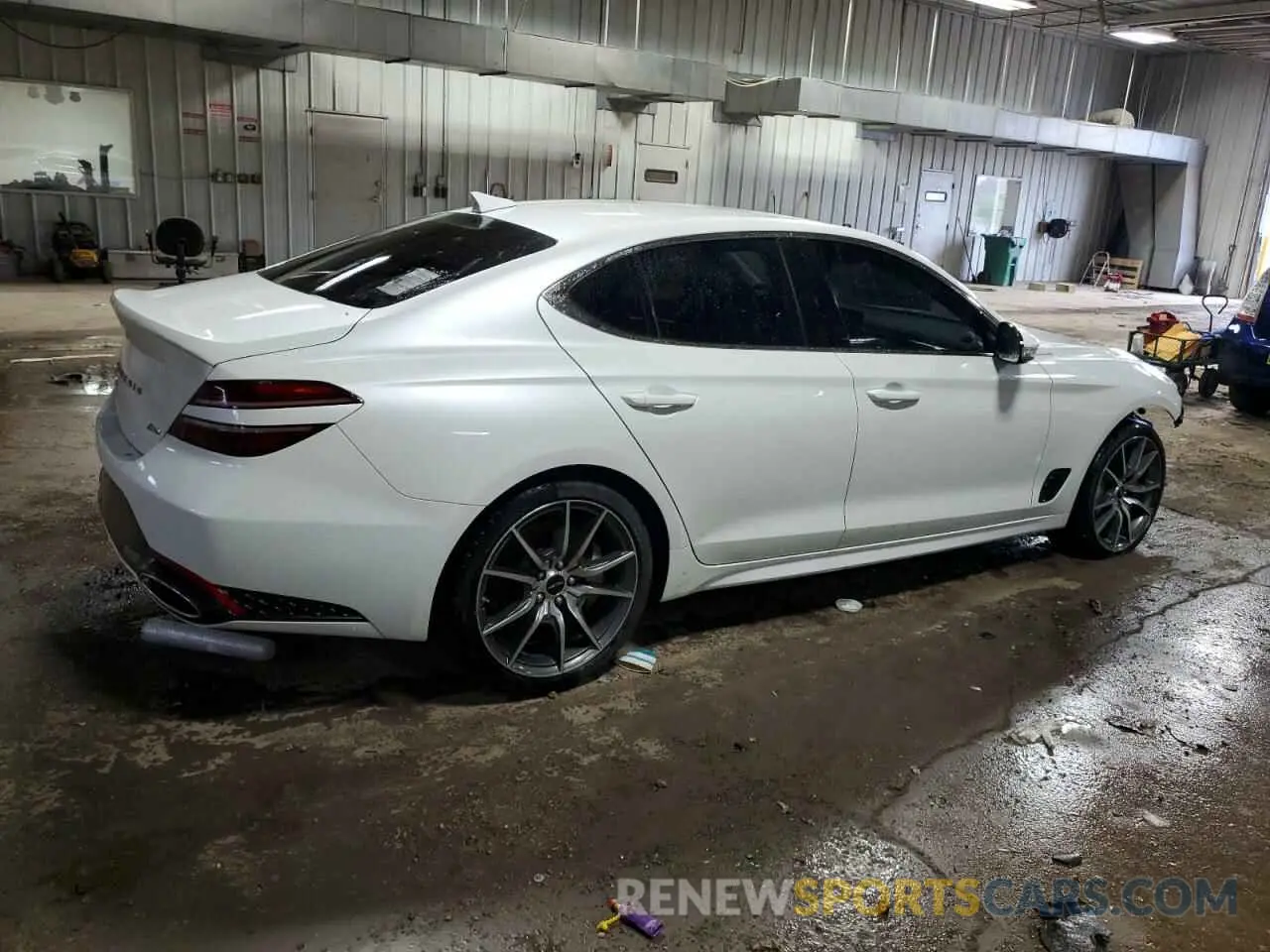 3 Photograph of a damaged car KMTG34SC7SU153816 GENESIS G70 BASE 2025