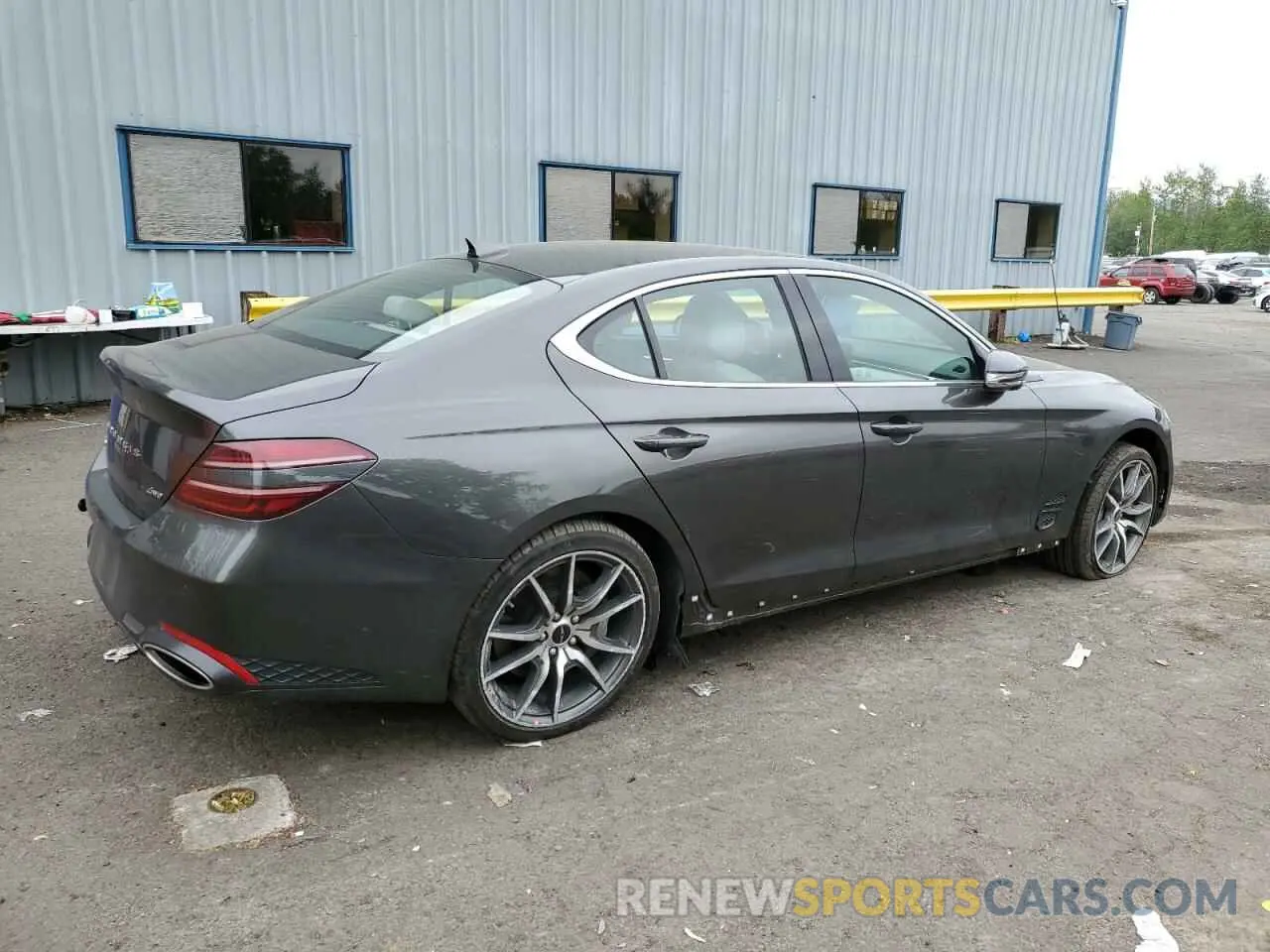 3 Фотография поврежденного автомобиля KMTG34SC9SU153624 GENESIS G70 BASE 2025