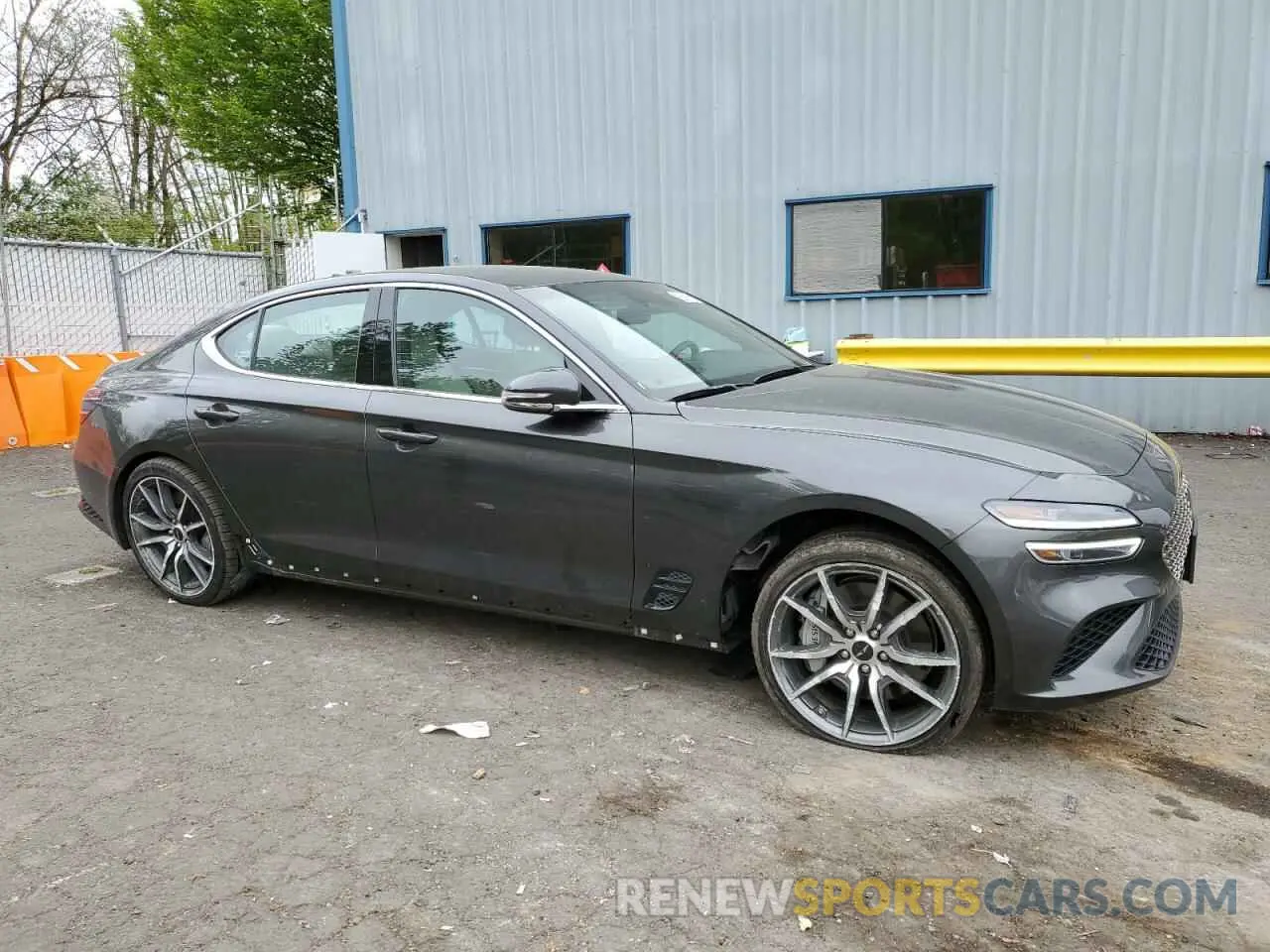 4 Фотография поврежденного автомобиля KMTG34SC9SU153624 GENESIS G70 BASE 2025