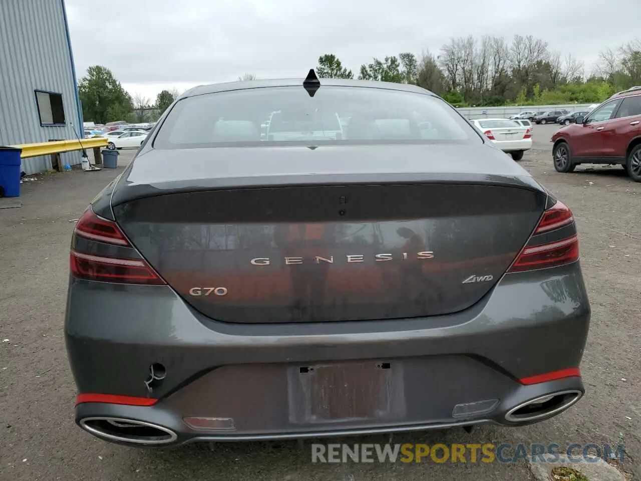 6 Фотография поврежденного автомобиля KMTG34SC9SU153624 GENESIS G70 BASE 2025