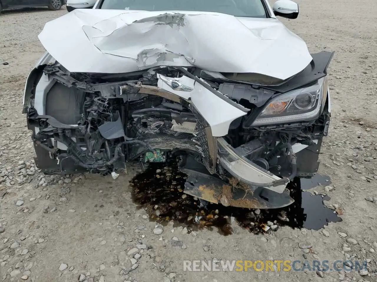 13 Photograph of a damaged car KMHGN4JE4KU290817 GENESIS G80 2019