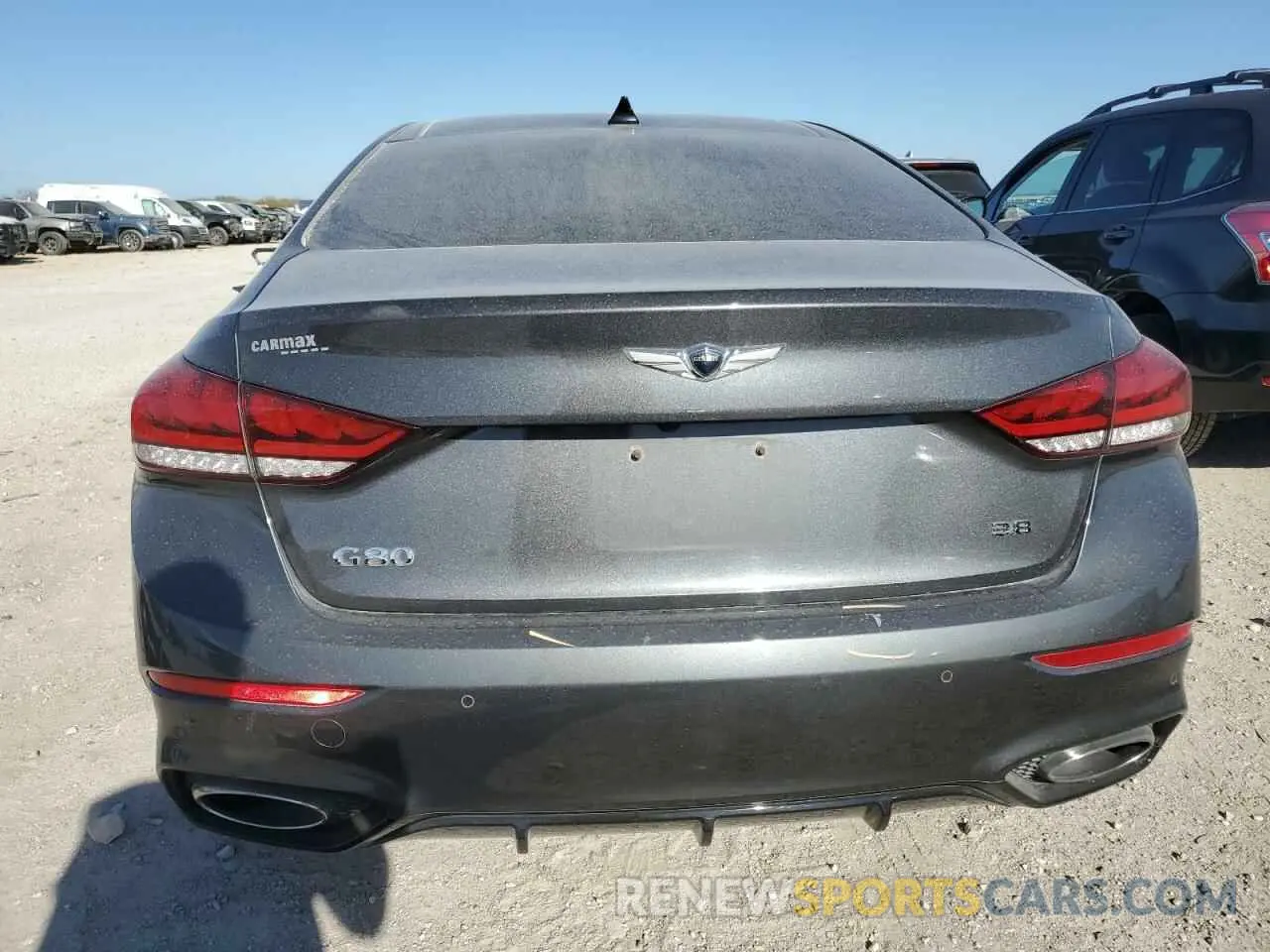 6 Photograph of a damaged car KMHGN4JE9KU299822 GENESIS G80 2019