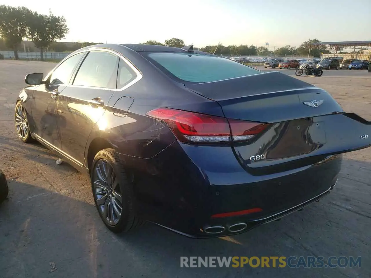 3 Photograph of a damaged car KMHGN4JF8KU302766 GENESIS G80 2019