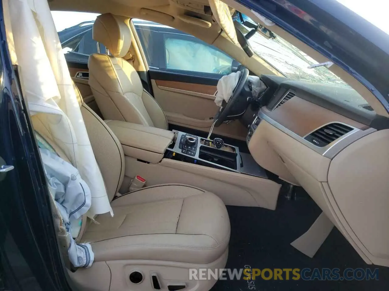 5 Photograph of a damaged car KMHGN4JF8KU302766 GENESIS G80 2019