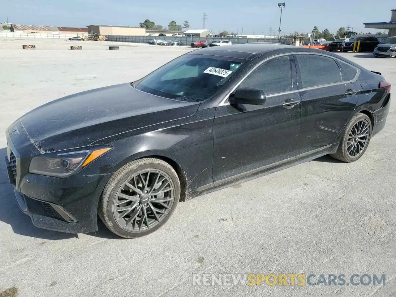 1 Фотография поврежденного автомобиля KMTFN4JB0KU327028 GENESIS G80 2019