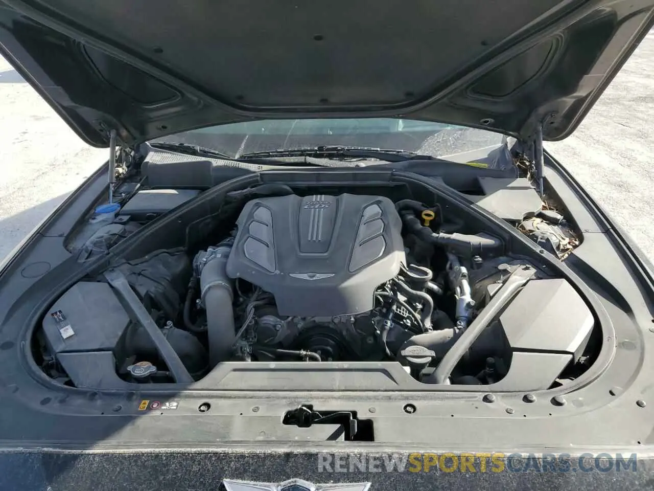 12 Фотография поврежденного автомобиля KMTFN4JB0KU327028 GENESIS G80 2019