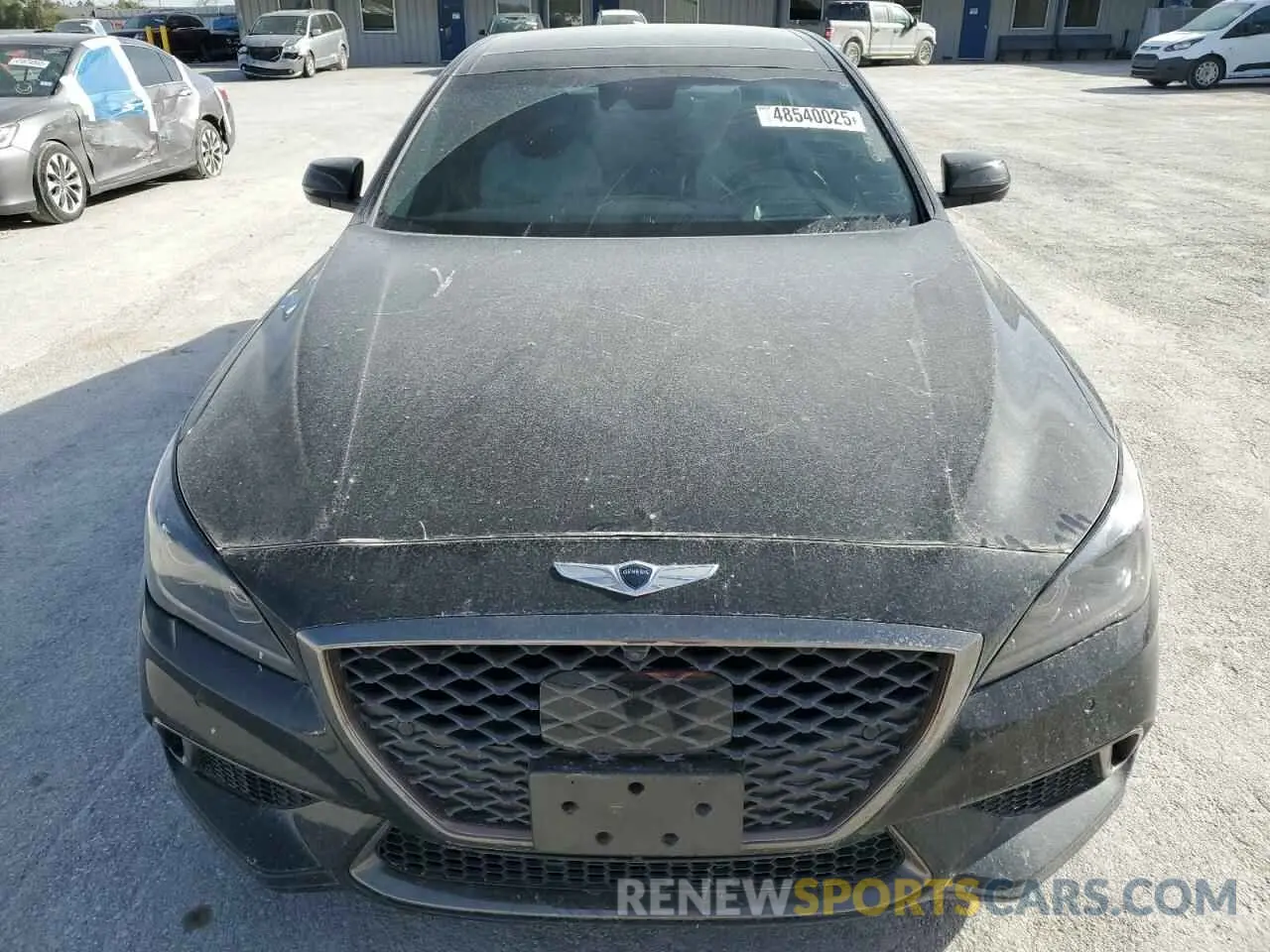 5 Фотография поврежденного автомобиля KMTFN4JB0KU327028 GENESIS G80 2019