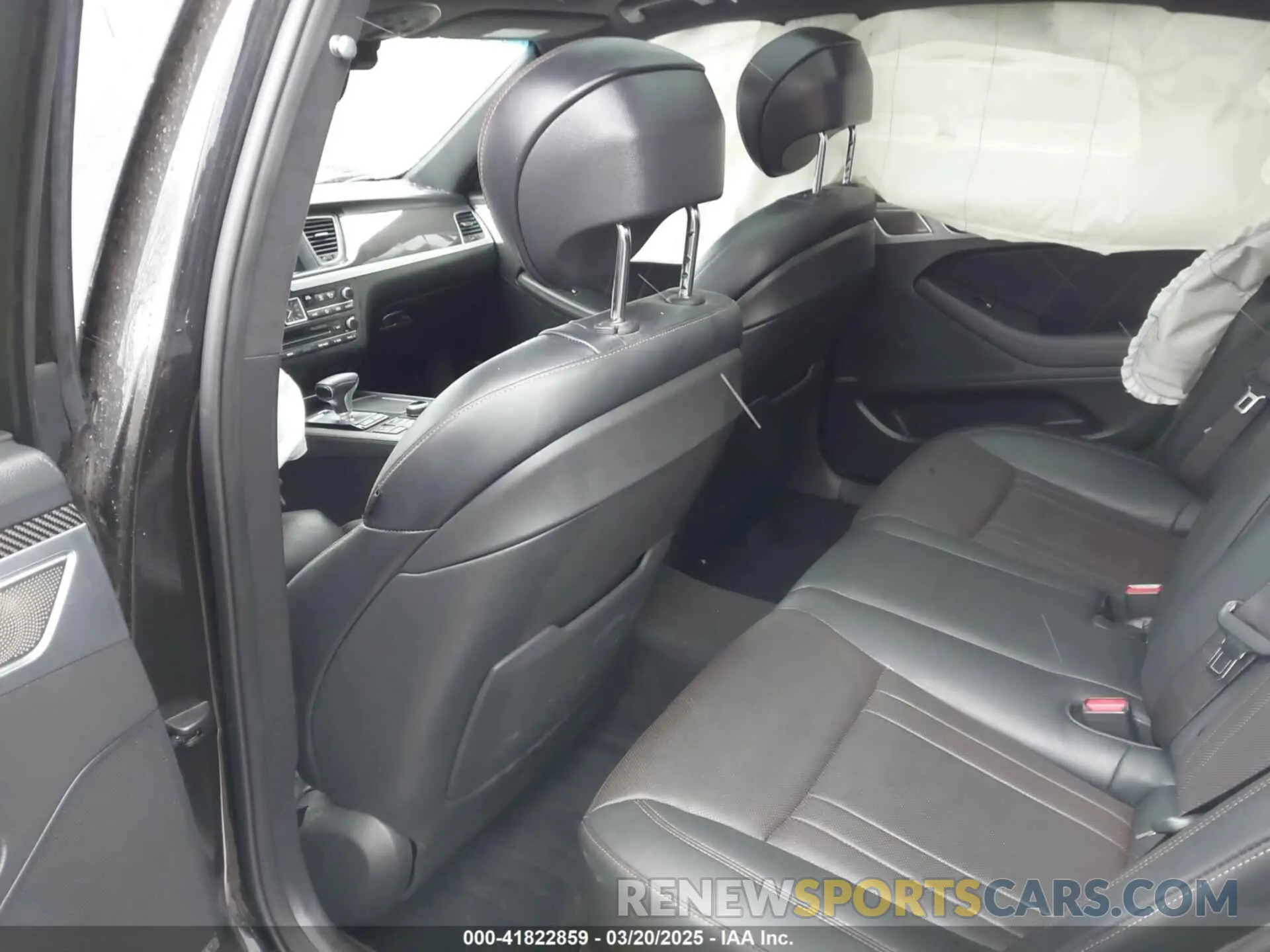 8 Фотография поврежденного автомобиля KMTFN4JB9KU321079 GENESIS G80 2019