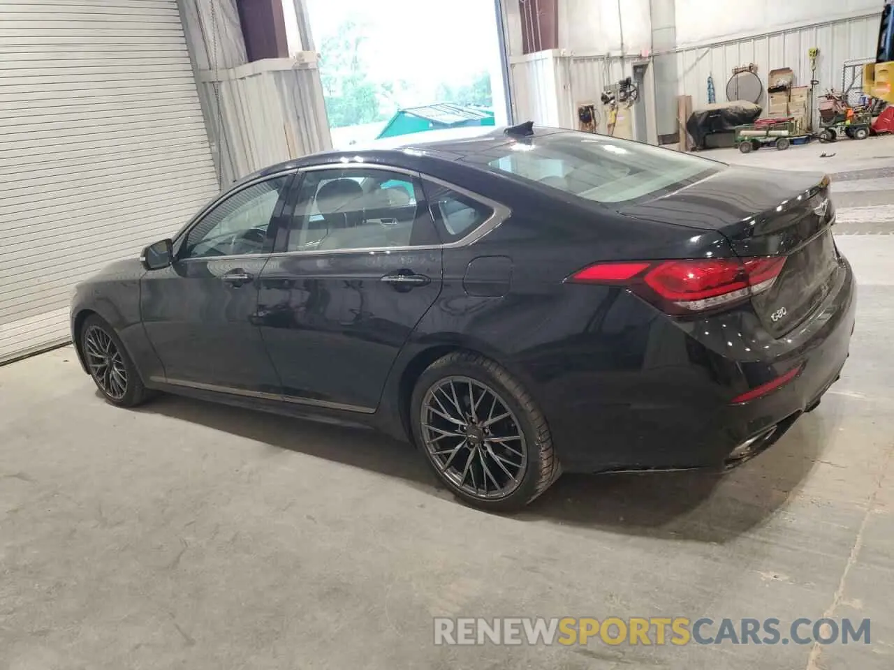 2 Photograph of a damaged car KMTFN4JE2KU309818 GENESIS G80 2019