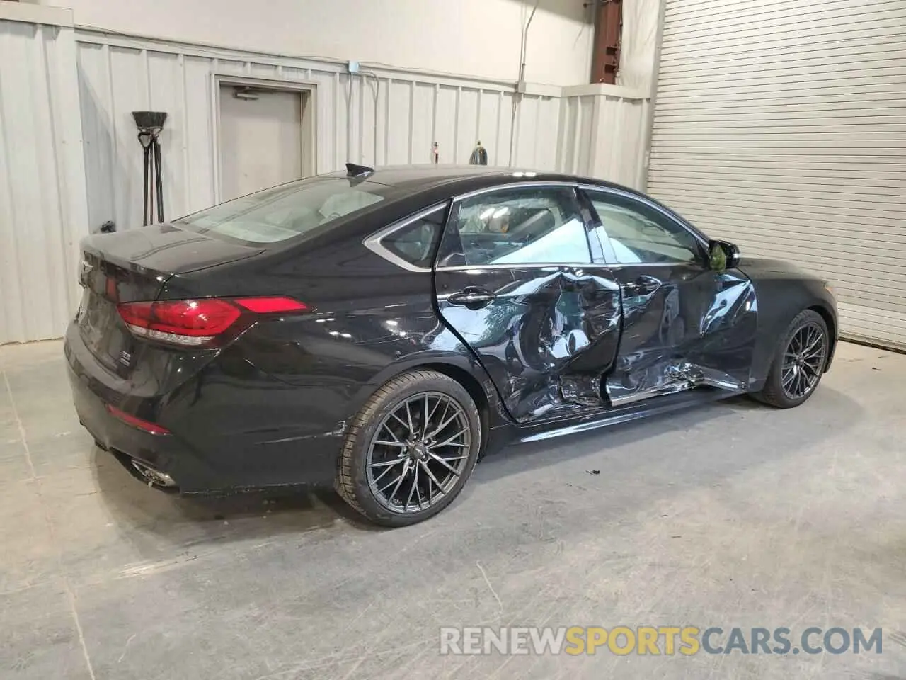 3 Photograph of a damaged car KMTFN4JE2KU309818 GENESIS G80 2019