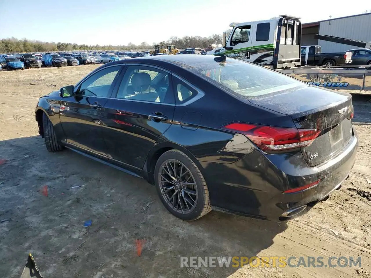 2 Photograph of a damaged car KMTFN4JE5KU305293 GENESIS G80 2019