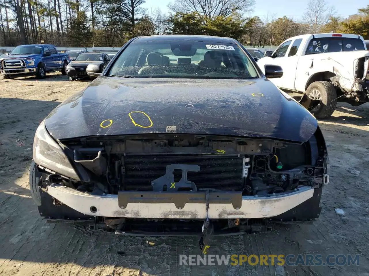 5 Photograph of a damaged car KMTFN4JE5KU305293 GENESIS G80 2019