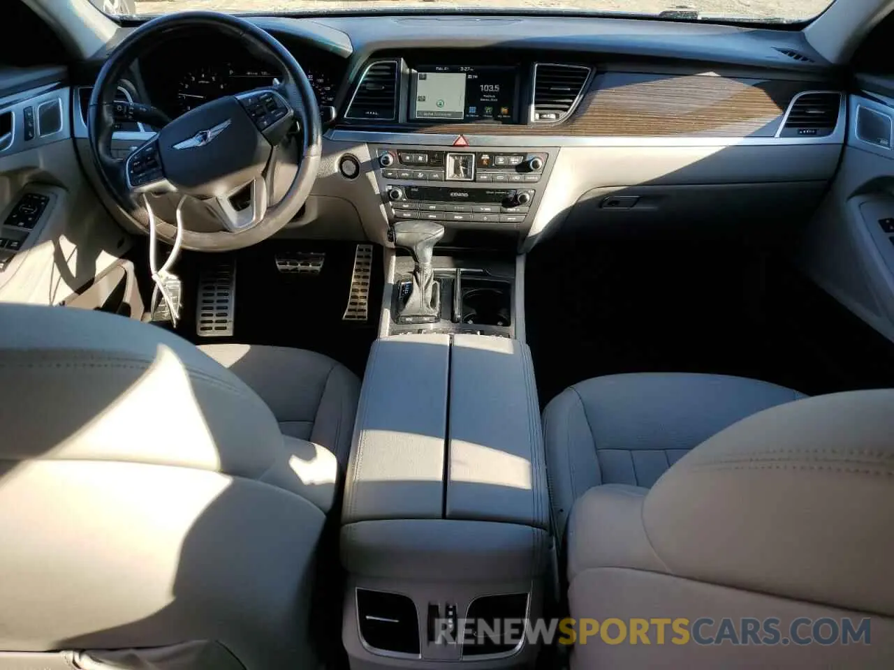 8 Photograph of a damaged car KMTFN4JE5KU305293 GENESIS G80 2019