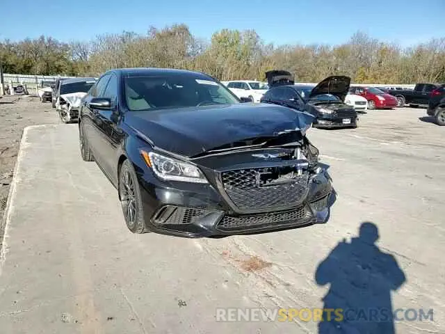 10 Фотография поврежденного автомобиля KMTFN4JE6KU310261 GENESIS G80 2019