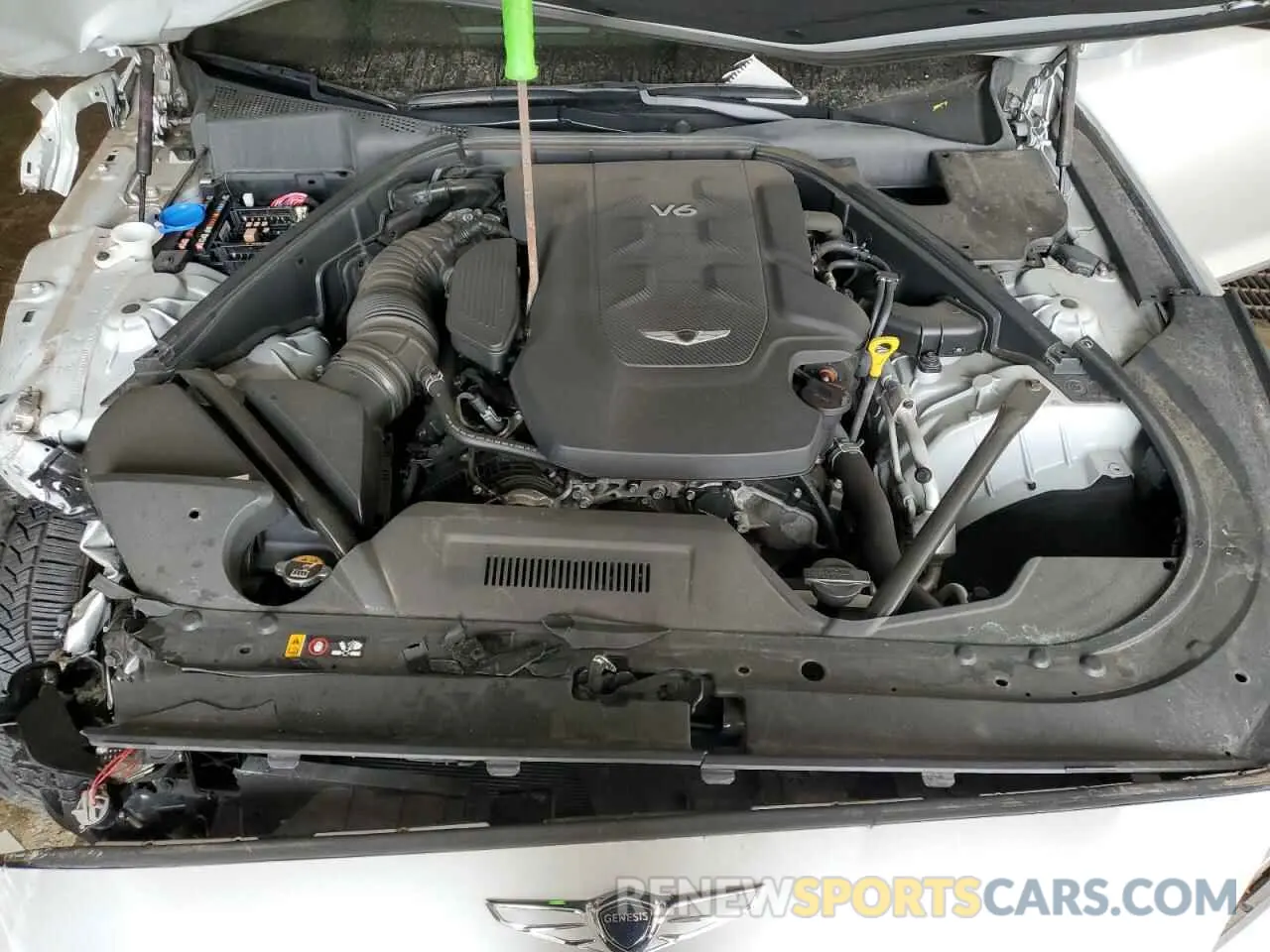 11 Photograph of a damaged car KMTFN4JE8KU309774 GENESIS G80 2019