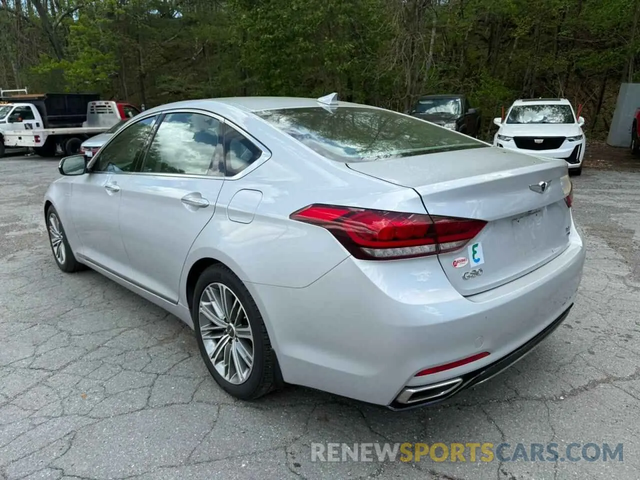 3 Photograph of a damaged car KMTFN4JEXKU309825 GENESIS G80 2019