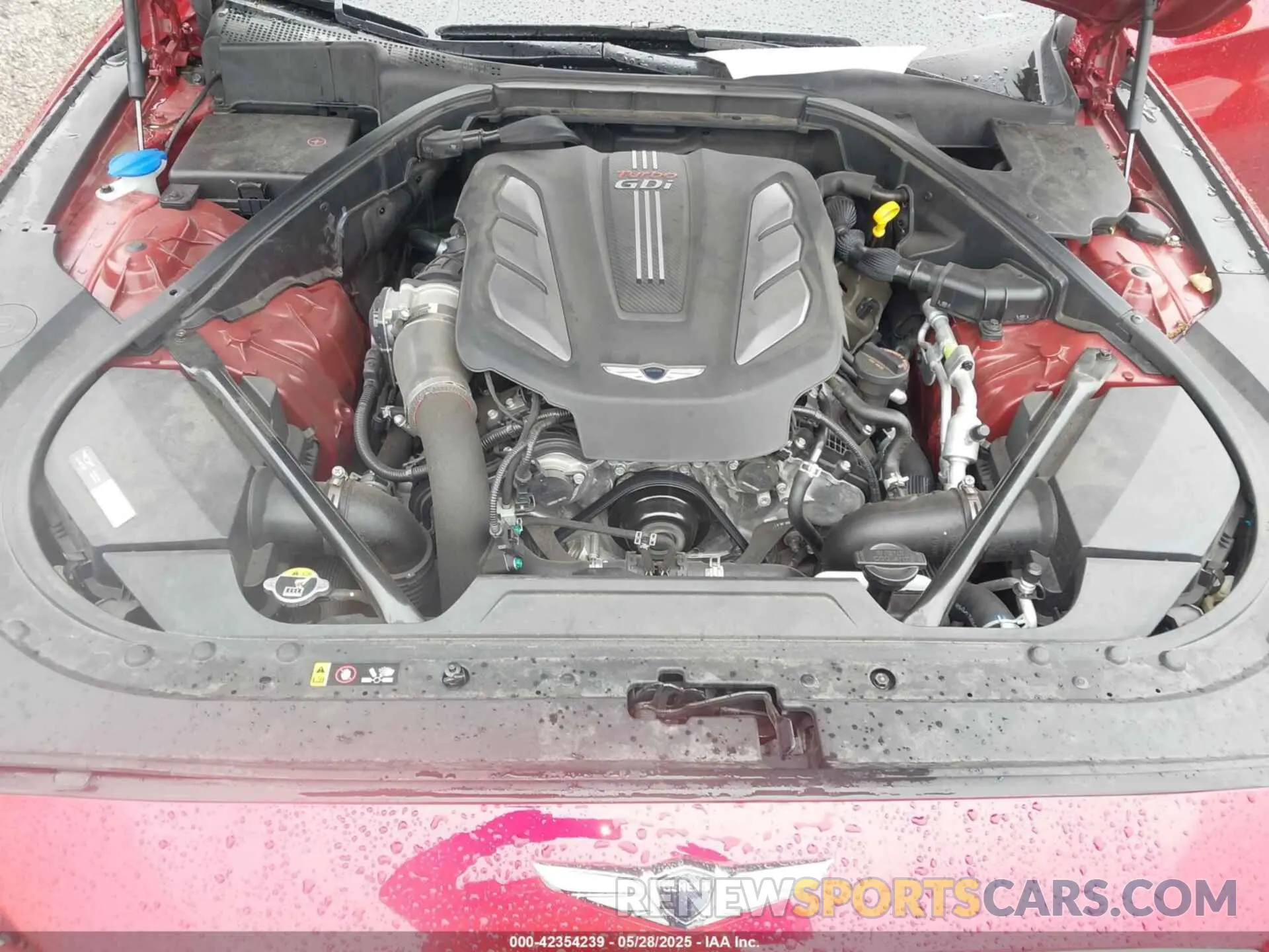 10 Photograph of a damaged car KMTFN4JB4LU331052 GENESIS G80 2020
