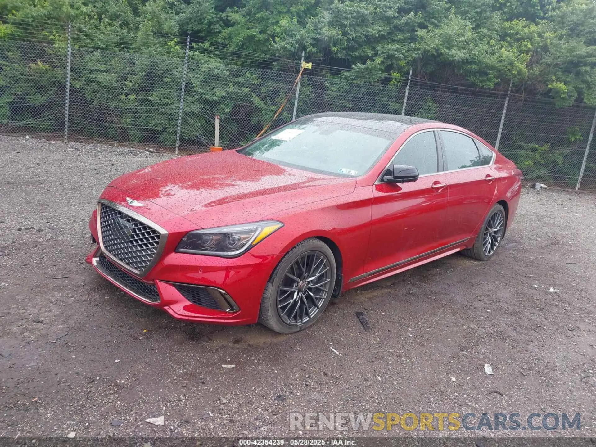 2 Photograph of a damaged car KMTFN4JB4LU331052 GENESIS G80 2020
