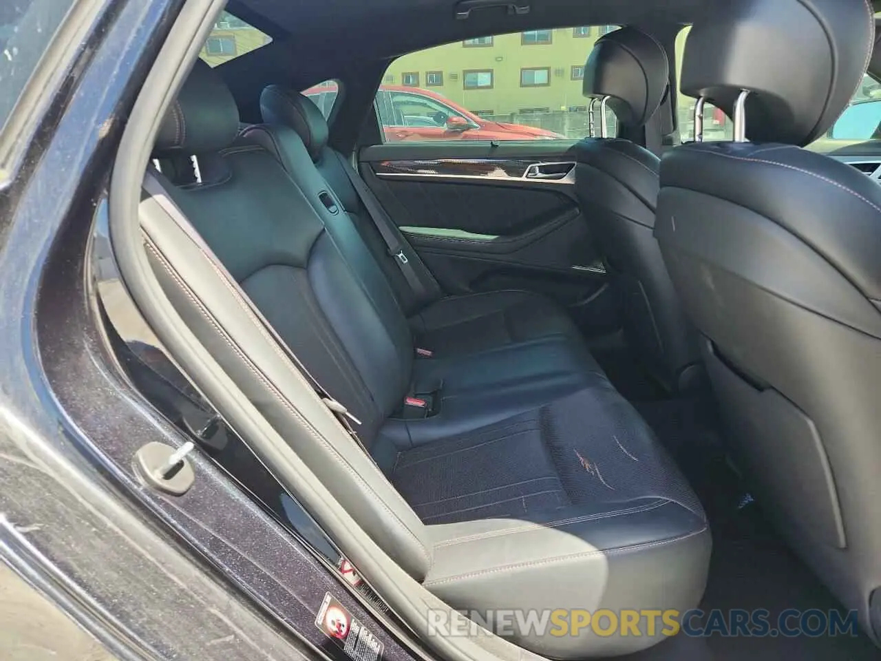 10 Photograph of a damaged car KMTFN4JB8LU337856 GENESIS G80 2020
