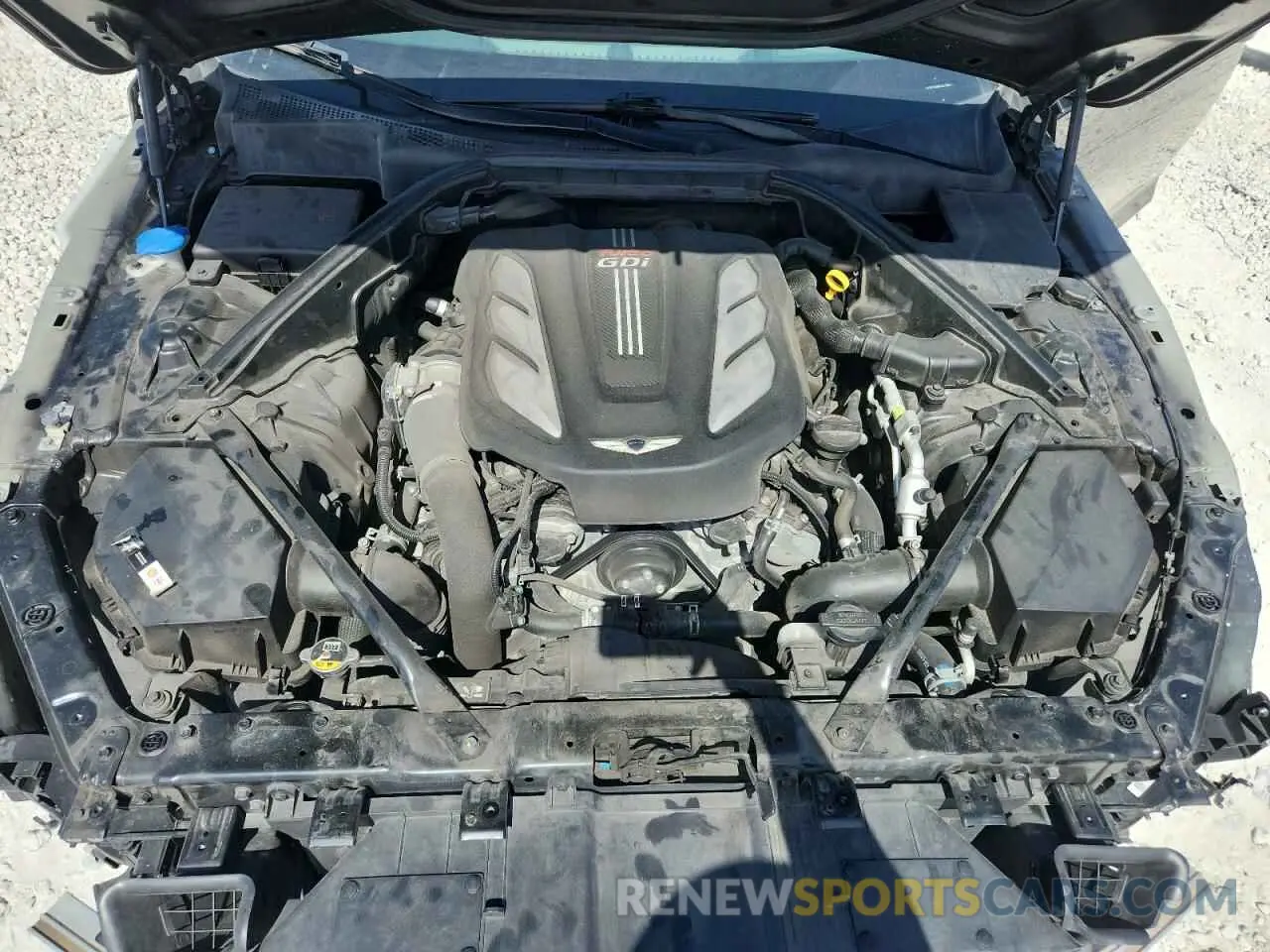 11 Photograph of a damaged car KMTFN4JB8LU337856 GENESIS G80 2020