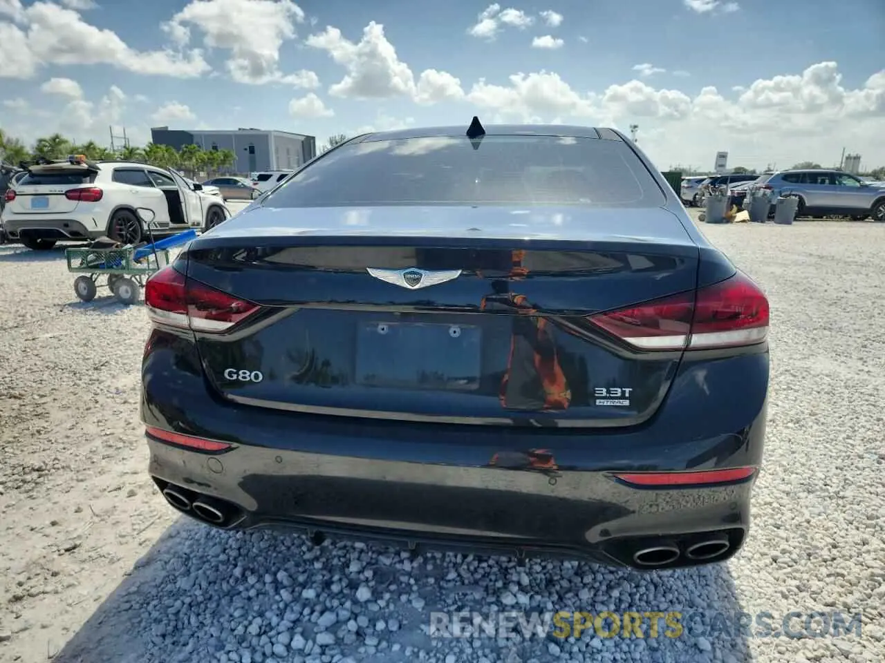 6 Photograph of a damaged car KMTFN4JB8LU337856 GENESIS G80 2020