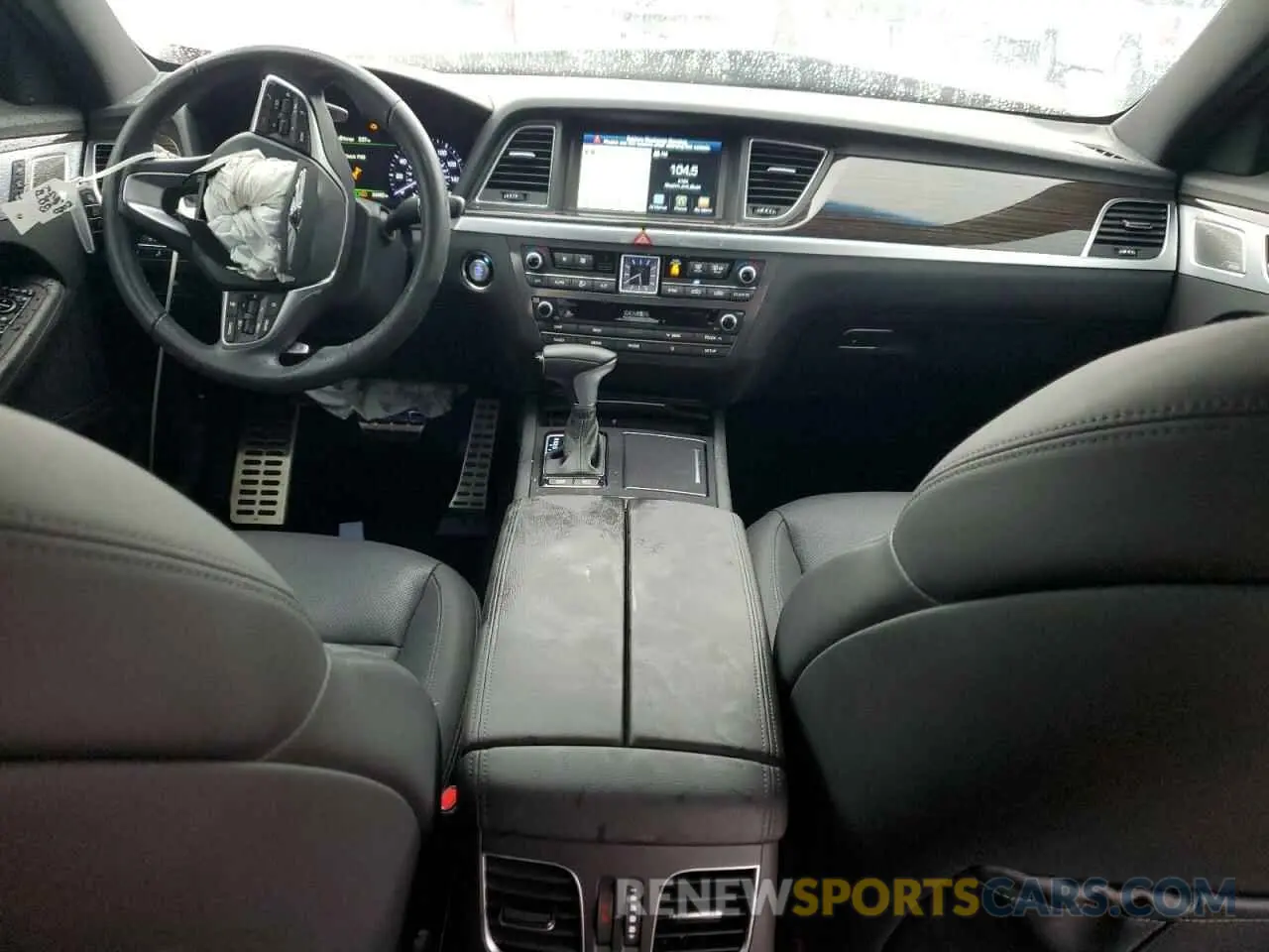 8 Фотография поврежденного автомобиля KMTFN4JE4LU328954 GENESIS G80 2020