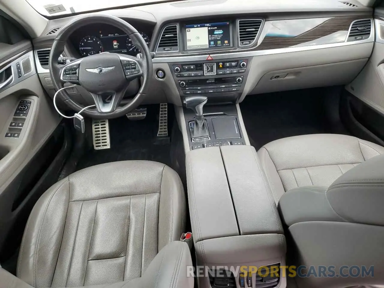 8 Photograph of a damaged car KMTFN4JE5LU334567 GENESIS G80 2020