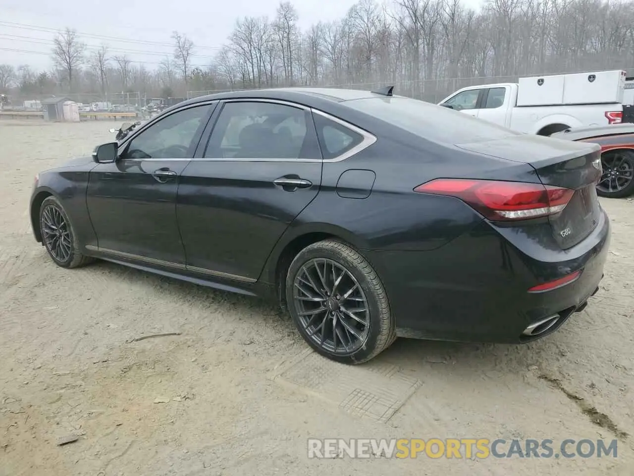 2 Фотография поврежденного автомобиля KMTFN4JE7LU338121 GENESIS G80 2020