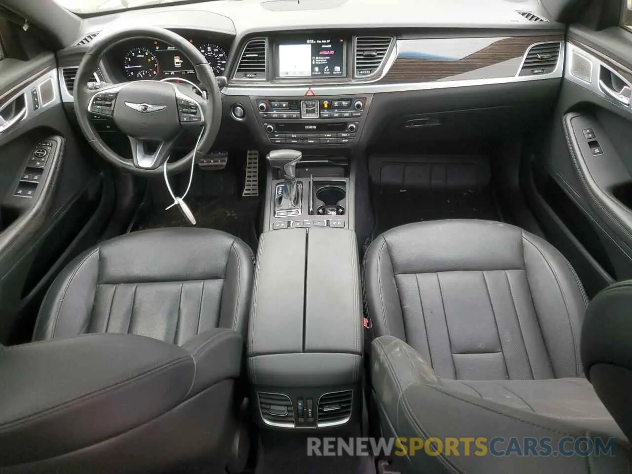 8 Фотография поврежденного автомобиля KMTFN4JE7LU338121 GENESIS G80 2020