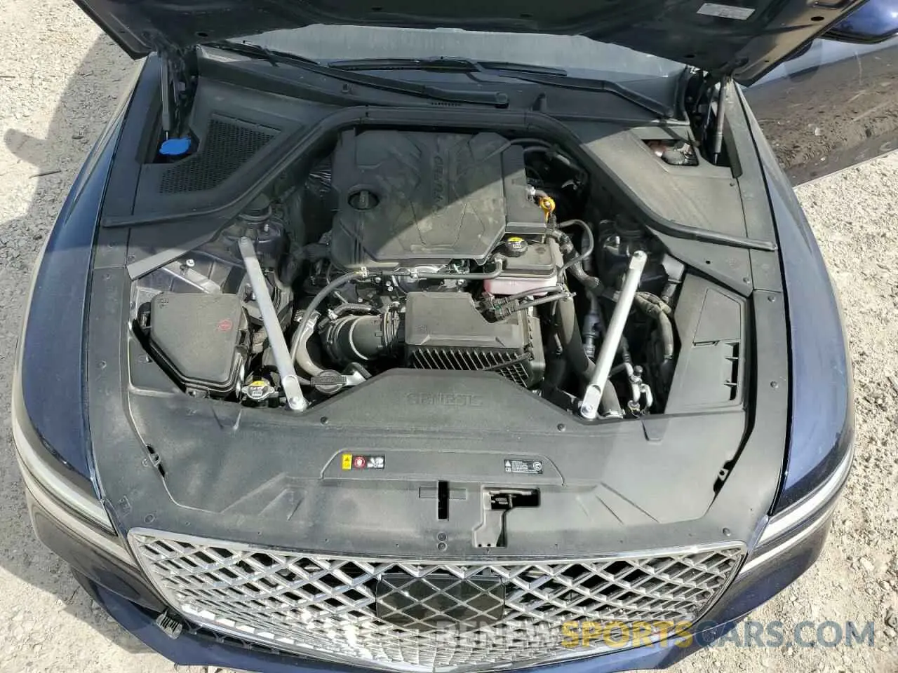 11 Фотография поврежденного автомобиля KMTGB4SC2MU082711 GENESIS G80 2021