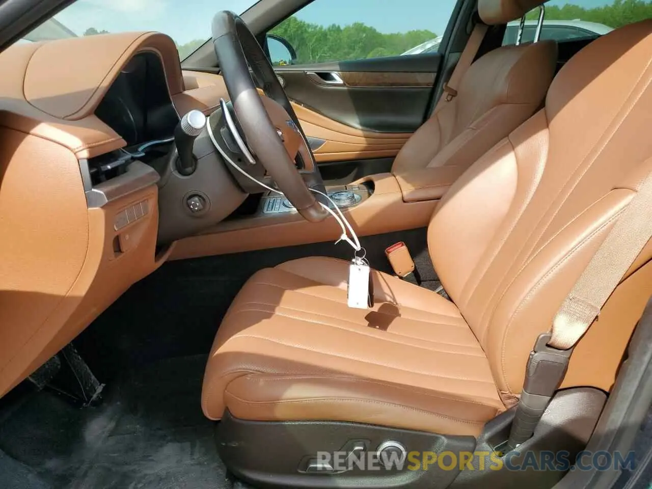7 Фотография поврежденного автомобиля KMTGB4SC2MU082711 GENESIS G80 2021